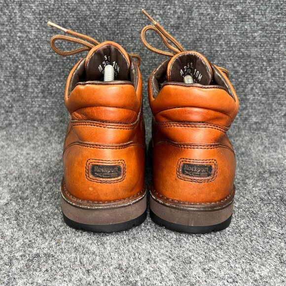 Rockport XCS Boots Men's Size 10 Light Brown Leather Waterproof Gore-Tex Hiking - Picture 5 of 14